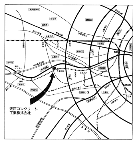 生コン供給地域